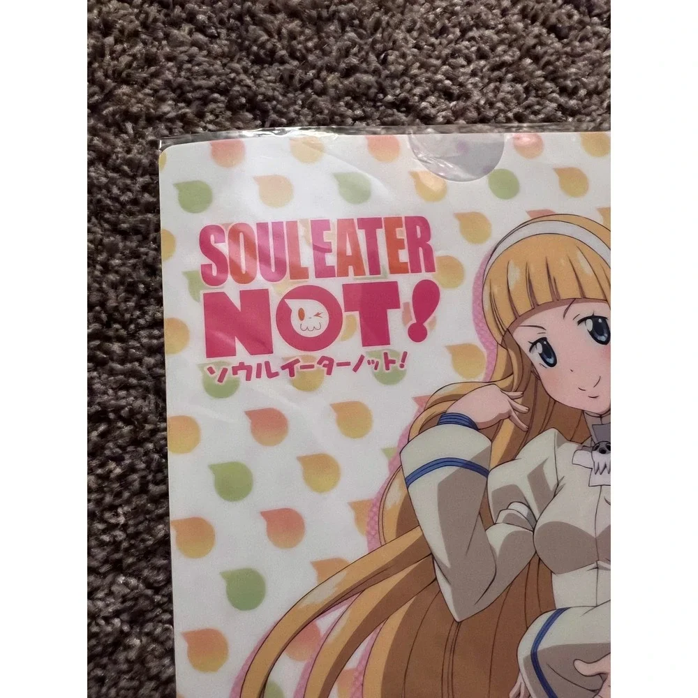 Soul Eater Not! Anime Series Plastic File Folder W Harudori Tatang Hepburn Manga
